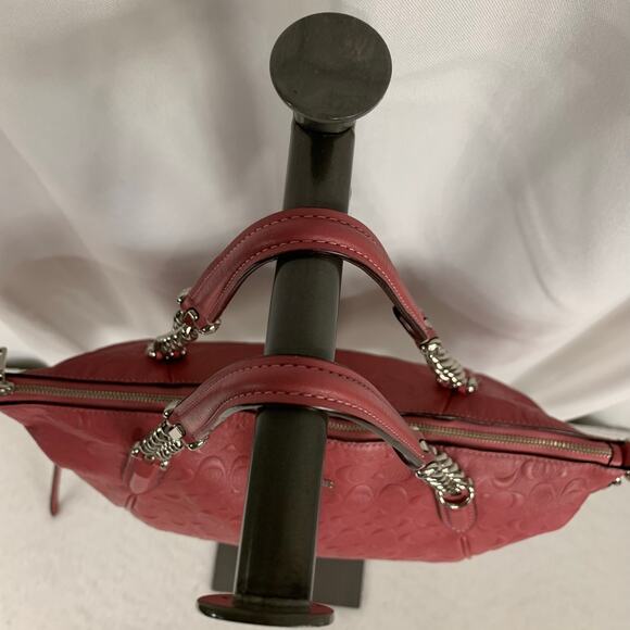 Coach Women's Small Kelsey Satchel Strawberry - Picture 2 of 9